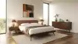 Wood-Infused Serenity in the Bedroom