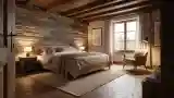 Rustic Wooden Bedroom