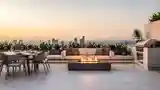 Modern Luxury Terrace Lounge