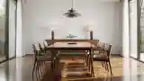 Modern Dining Room in Wood