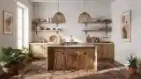 High-End Bohemian Kitchen