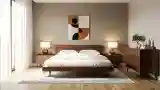 Golden Wood Bedroom Elegance