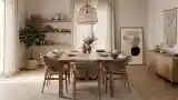 Dining Room w Elegancji Boho