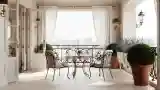 Wąskie Słońce na Balustradzie