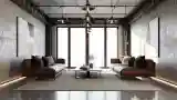 Industrial Loft Living Room