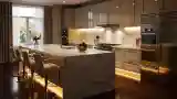 Marble and Steel Kitchen
