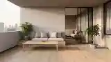 Japandi Terrace with View