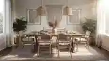 Jadalnia w stylu boho