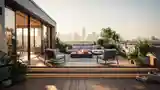 Terrasa Loft z Ogniskiem