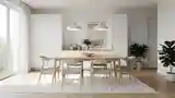 Elegant Scandinavian Dining Room